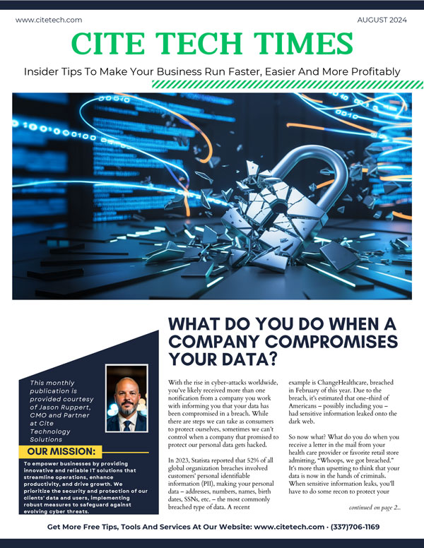 Newsletters | Cite Technology Solutions